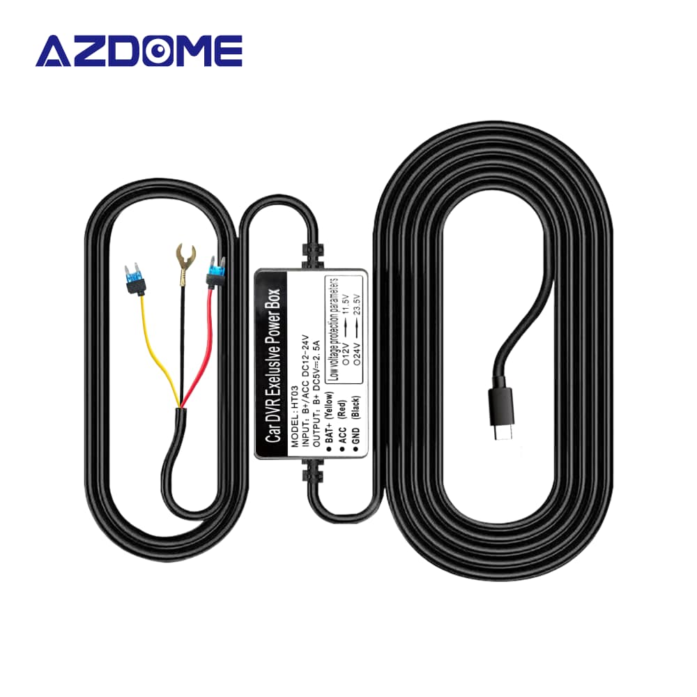 ⁦AZDOME HT03 Hardwire Kit for AZDOME Dashcams Type C⁩ - الصورة ⁦2⁩